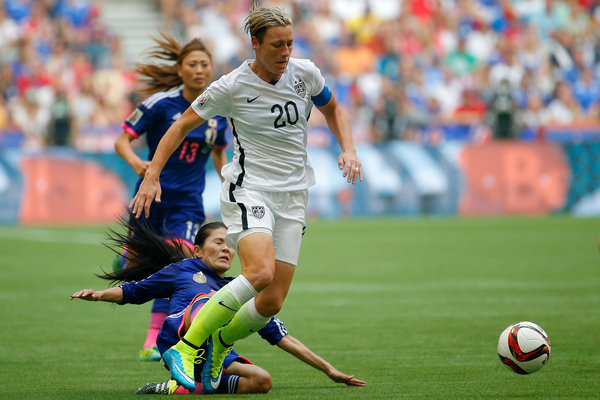 Abby Wambach, U.S. World Cup Team’s Soul, Soars Despite a Lesser Role